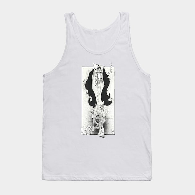 TOILET HUMOUR Tank Top by IAN TOVEY ILLUSTRATOR